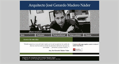Desktop Screenshot of josegerardomaderonader.com